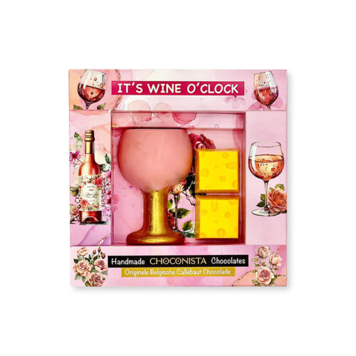 Choconista Chocoladecadeau It's wine o'clock