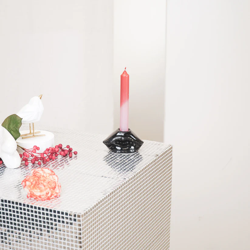 HouseVitamin – Lip Kandelaar, Zwart - Afbeelding 4