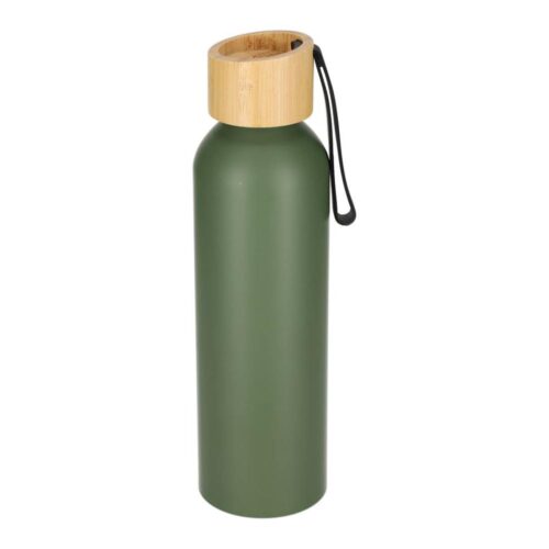 Waterfles Jake, groen, gerecycled aluminium, Jens Living