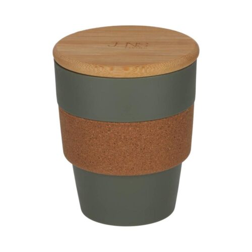 Koffiebeker Jake, groen, gerecycled PP, Jens Living