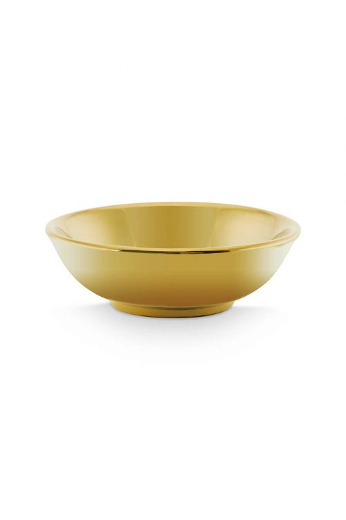 Theetip goud, vtwonen servies