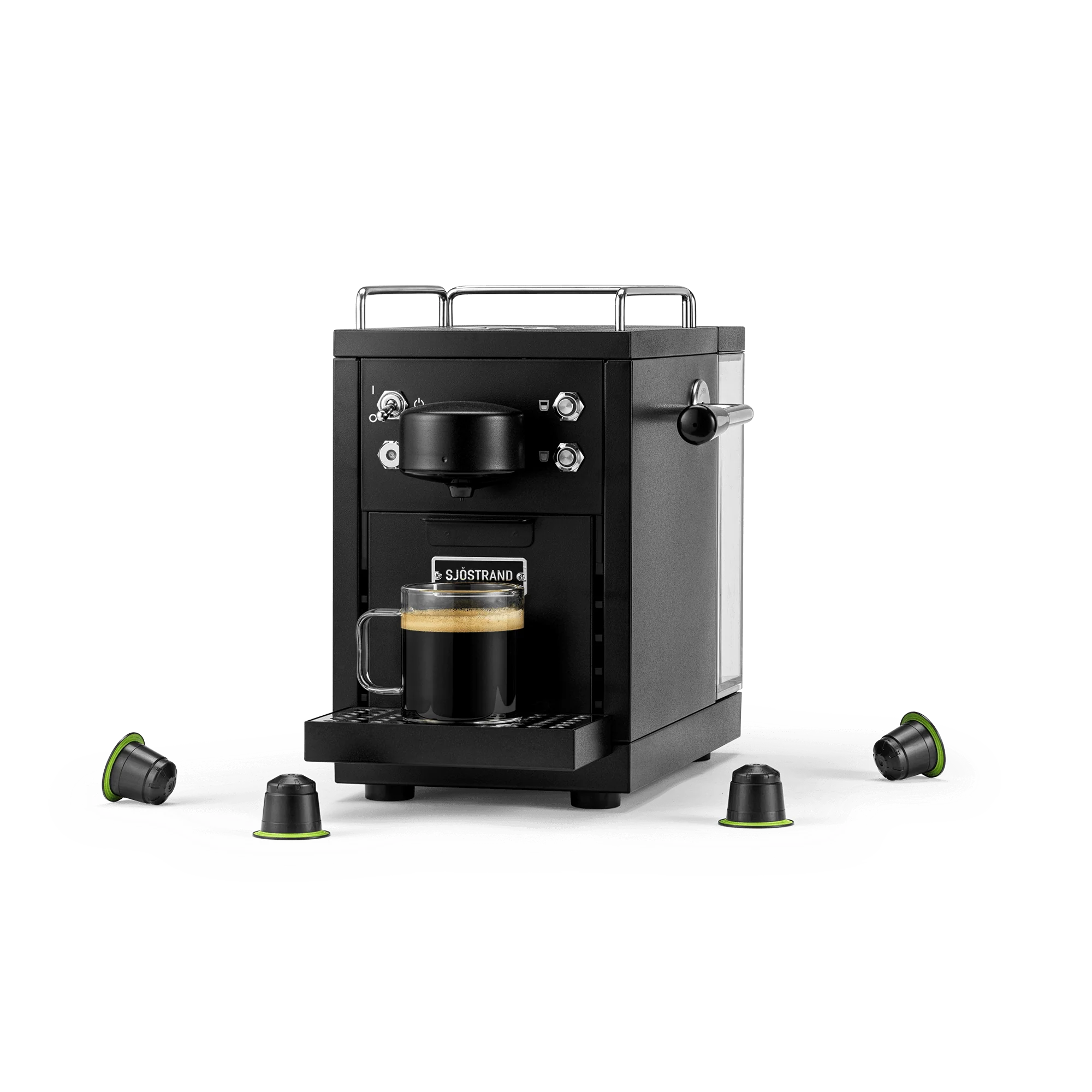 Sjöstrand - The Original espressomachine, Black