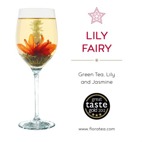 theebloem Lilly Fairy Groene Thee Jasmijn Lelie
