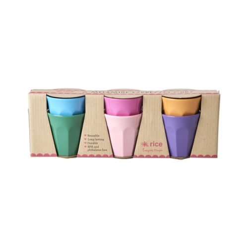 Rice, espresso kopje – Meerkleurig – Set van 6