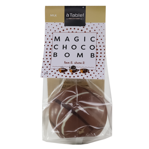 Magic Chocolate Bomb, melk