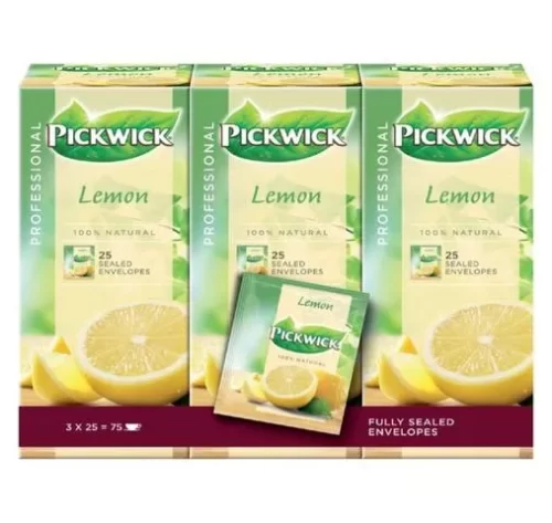 Pickwick Professional Lemon, 75×1,5gram met envelop
