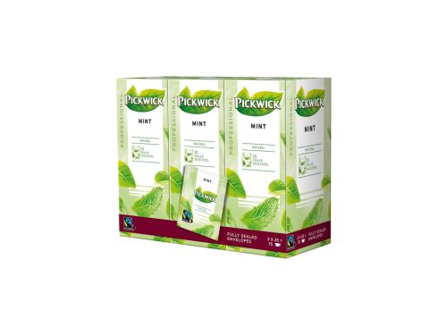 Pickwick Munt Fairtrade, 75×1,5g met envelop