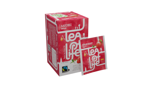 Tea of life Originals, aardbei, fairtrade