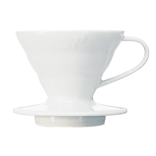 Hario – V60 Dripper Keramiek, 01, Wit