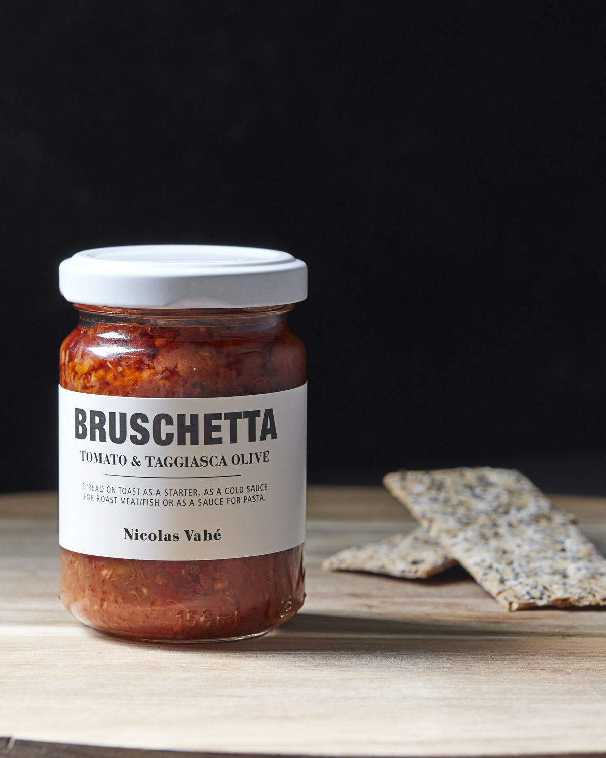 Bruschetta – Tomato & Taggiasca Olive (135gr) – Nicolas Vahé - Afbeelding 2