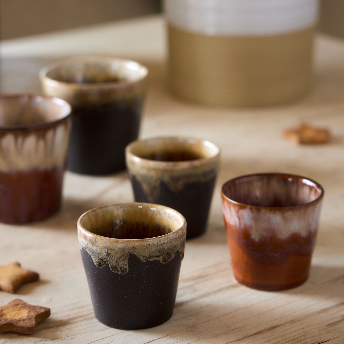Costa Nova Poterie, espresso kopje, 70ml, Caramel-Latte - Afbeelding 2