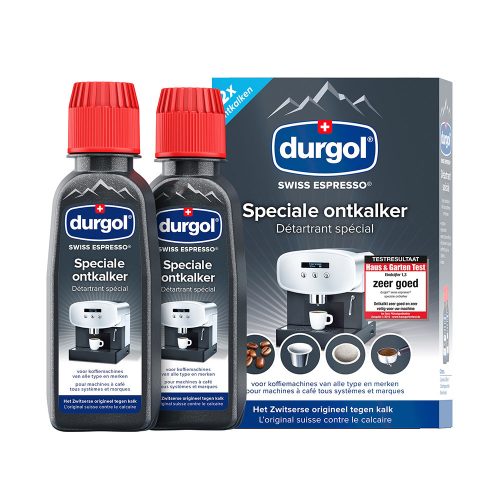 Durgol Swiss Espresso Ontkalker, 2 x 125ml