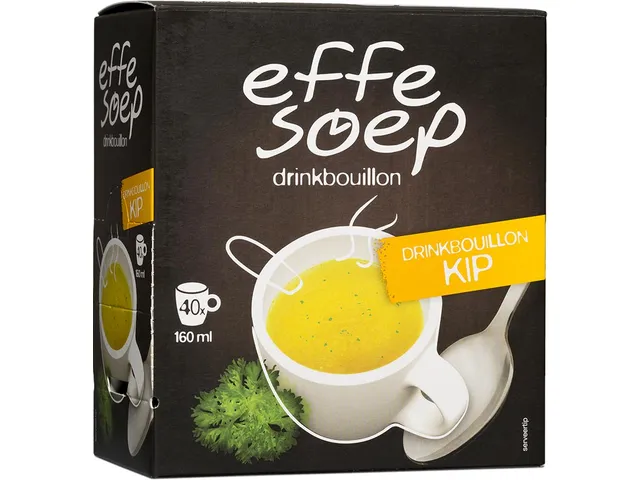 Effe Soep – Kip Drinkbouillon Sticks, 40x 160ml