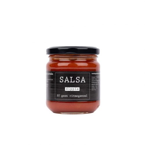 Salsa Dippie – ff geen ritmegevoel, Flessenwerk