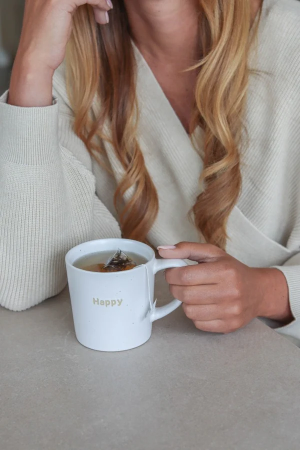 Leeff – Keramieken mok, Happy, 330ml - Afbeelding 2