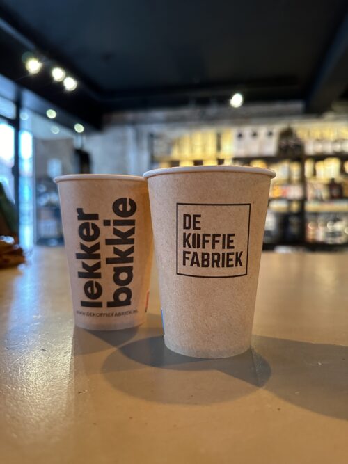 Koffiebeker De Koffiefabriek Lekker Bakkie – Low PE – 100 x 180ml