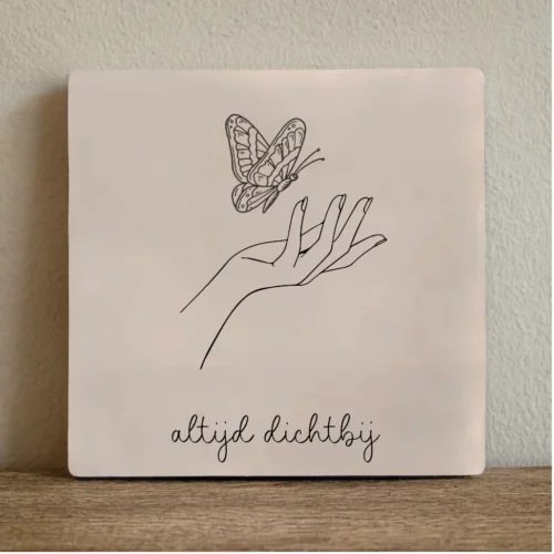 label2x tegeltje altijd dichtbij