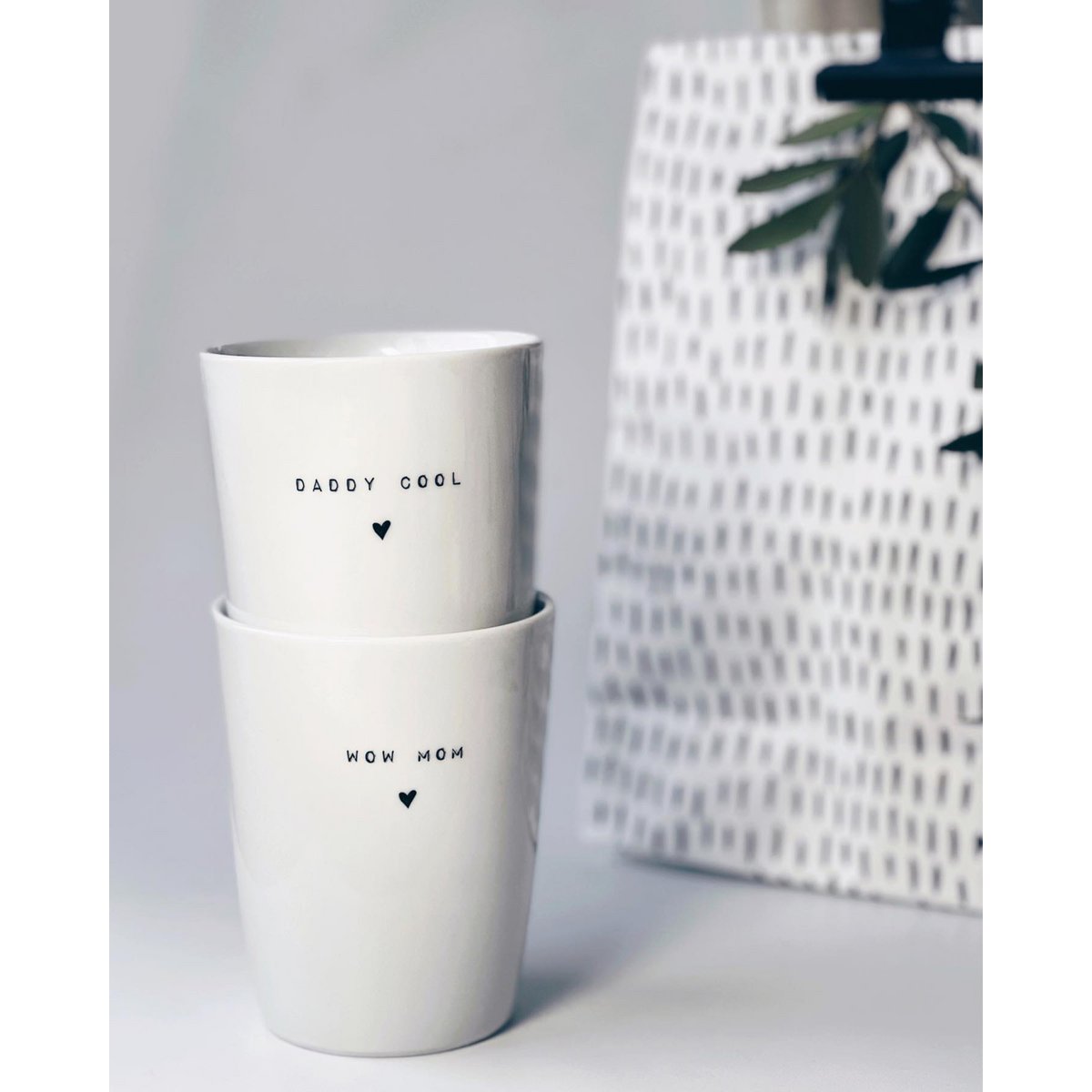 Mok 'DADDY COOL', 280ml - Goldscherben