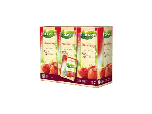 Pickwick Aardbei, 75×1,5g met envelop