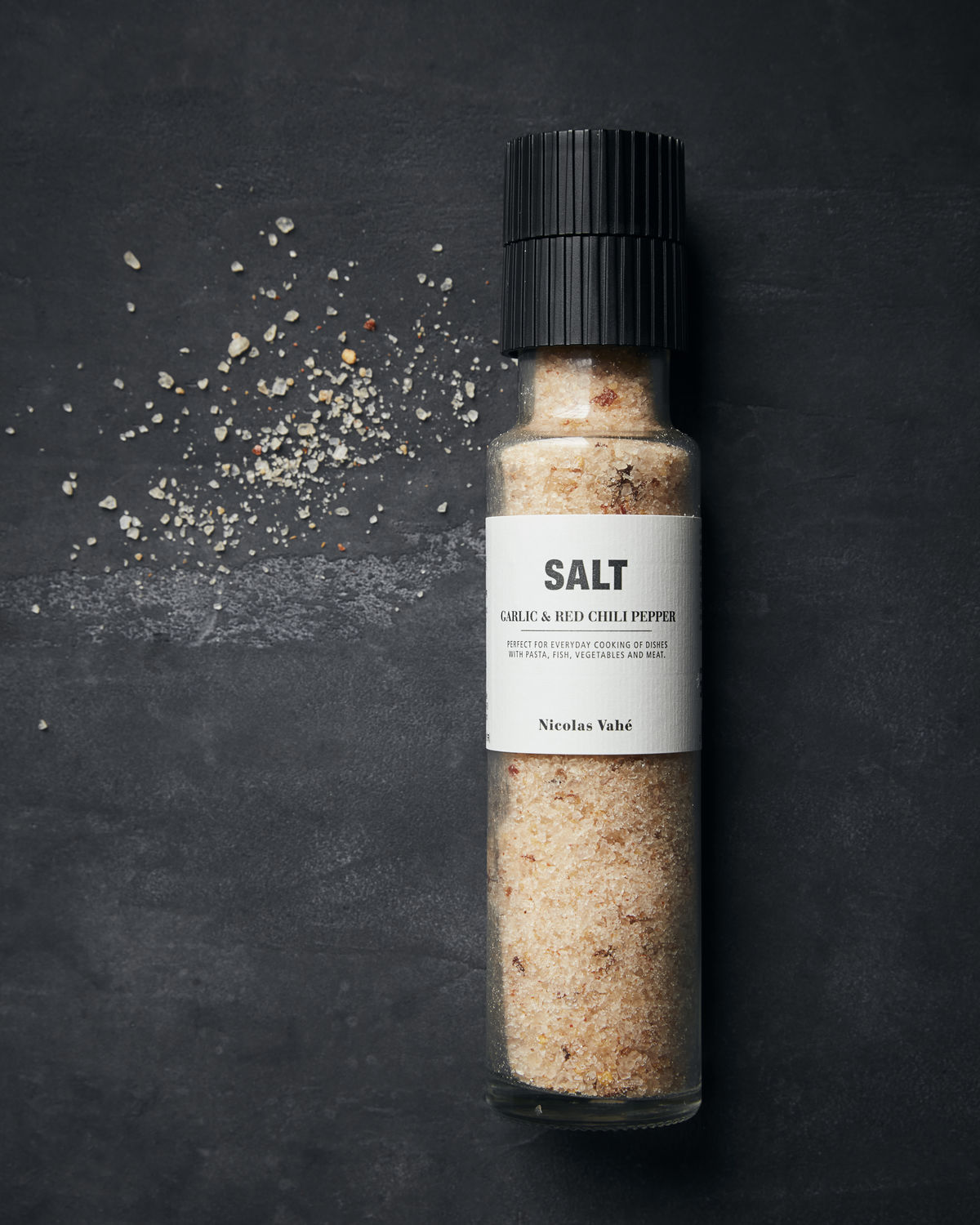 Salt – Garlic & Red Chilli Pepper (325gr)- Nicolas Vahé - Afbeelding 4