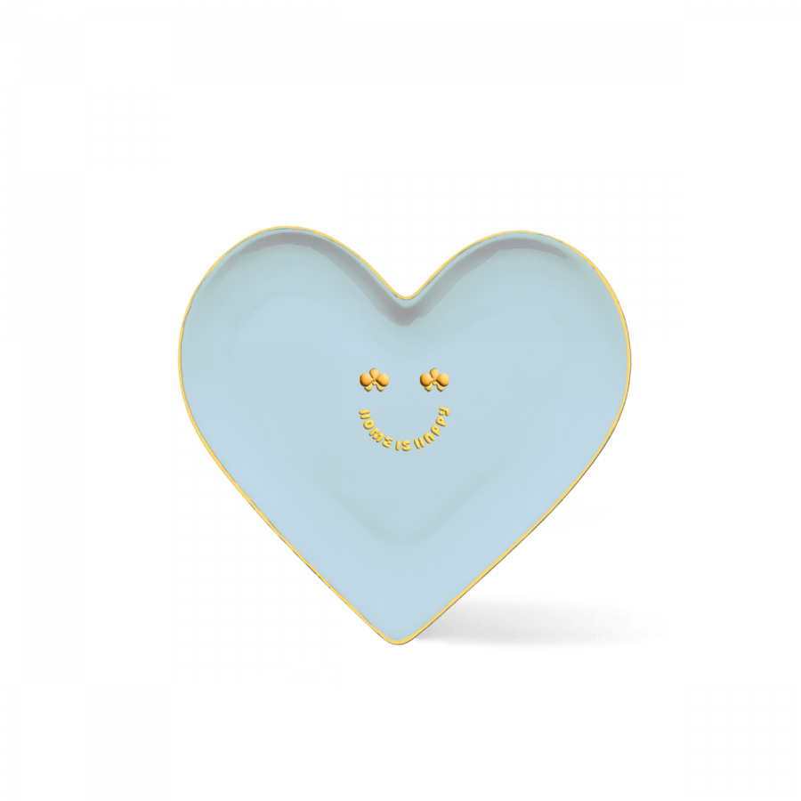 THE GIFT LABEL - Plate, Home is Happy