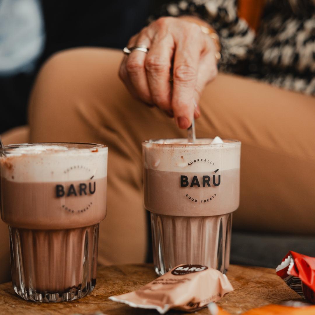 BARÚ Swirly Hot Chocolate 20gram, single serve - Afbeelding 2