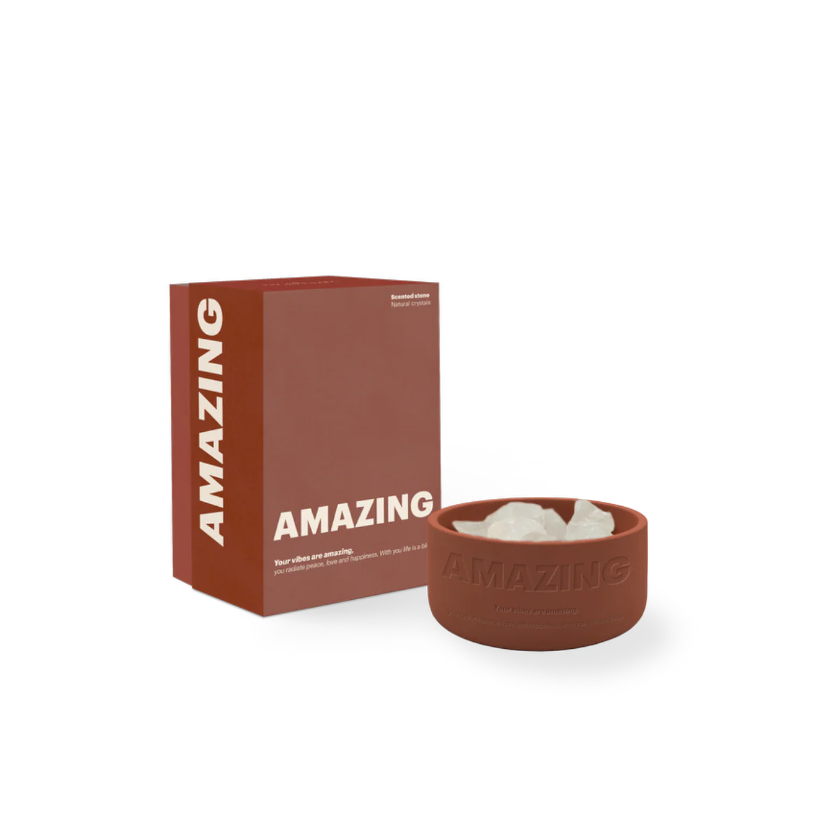 The gift label stone diffuser amazing